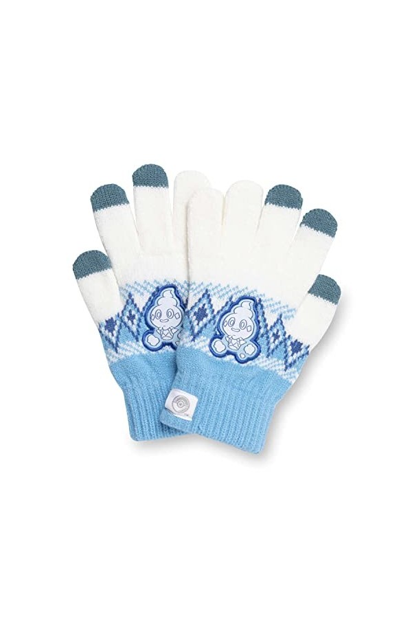Pokémon Center : gants tactiles Vanillite Frost taille unique , Multicolore, taille unique