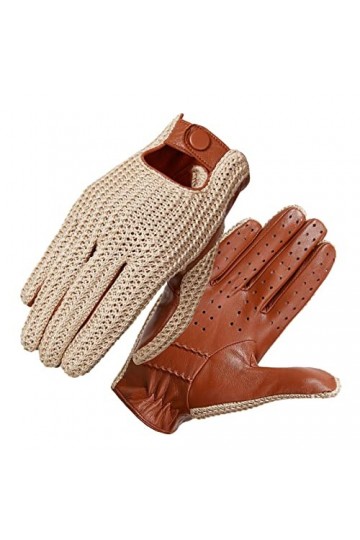 Gants Femme Gants En Cuir Pour Écran Tactile Homme Automne Et Hiver Gants Fins Beige Xl