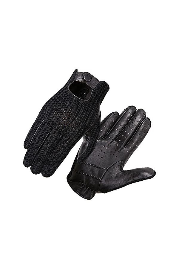 Gants Femme Gants En Cuir Pour Écran Tactile Homme Automne Et Hiver Gants Fins Beige Xl