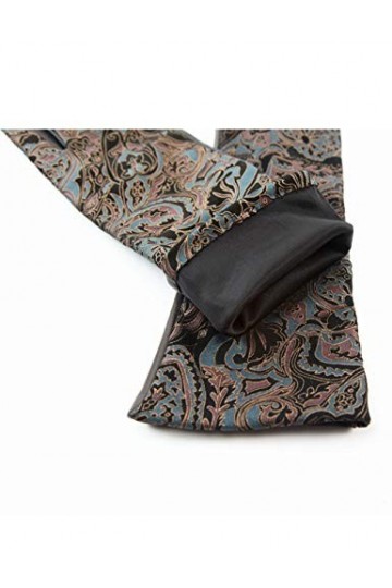 YISEVEN Femme Hiver Gants en cuir peau de mouton chaud double