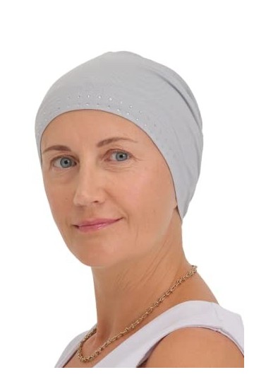 Deresina Headwear Unisexe Cotton Bonnet Essentiel avec Le Bijou Avant Bleu Ciel 