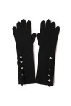 Gants dhiver pour Hommes/Femmes Gants allongés de Dames en Cachemire, divisé en écran Tactile SMS des Gants Chauds avec Doub