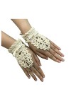 Gants tricotés au Crochet for Femmes, Couleur Unie, Faits à la Main, rétro, Automne, Gants de Ski, Mitaines for Hommes Color