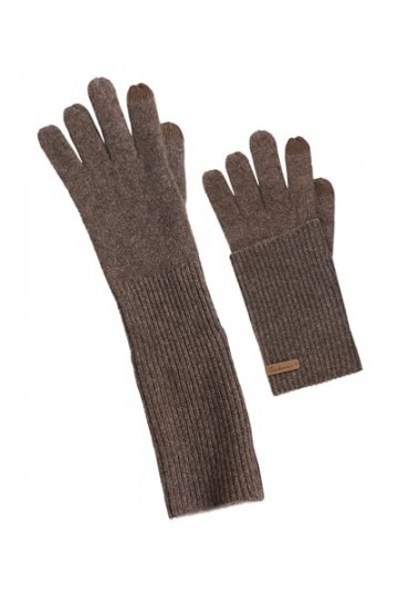 Gants Tricotés 100% Cachemire à Écran Tactile pour Femme, Gants Chauds de Doigts Complets Longs Courts à Double Usage, Chauff