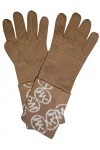 Michael Kors Gants pour femme Camel et crème, camel, marron clair, crème, taille unique, Camel, marron clair, crème, taille u