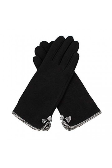 Gants Dhiver Pour Femmes Femmes Gants hiver chaud Gants dames doux en peluche Touch Gants de mini-messages de lécran avec b