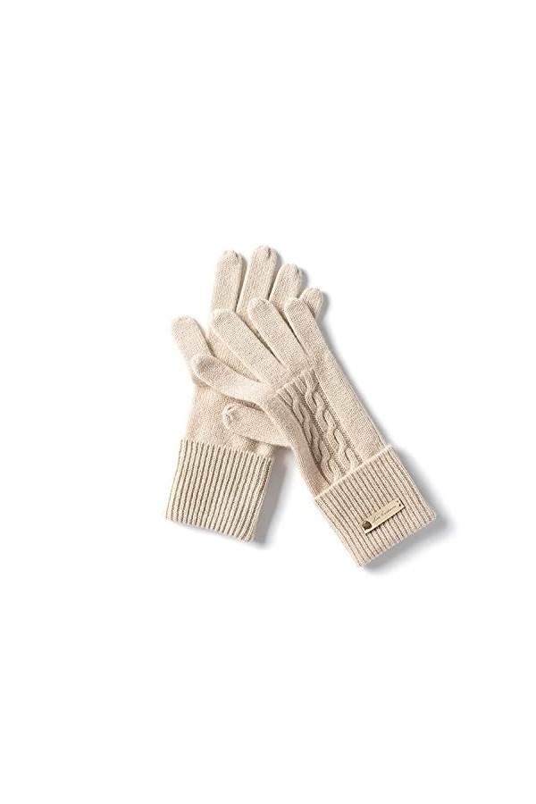Liyinco Gants Chauds dhiver pour Femmes, Gants en Cachemire tricotés Gants Chauds dhiver pour Femmes à Cinq Doigts, Gants t