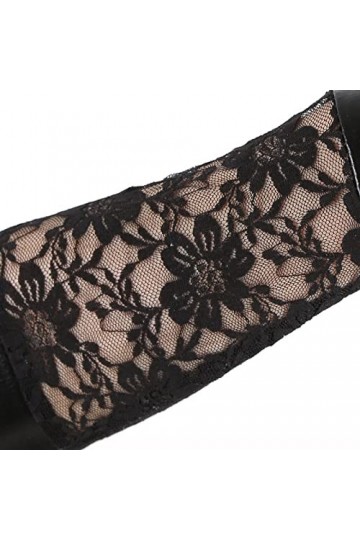 Gant Femme Gants Longs Pour Femmes En Dentelle, Gants Longs En Cuir, Noir, Dames, Adultes, Performance, Fête, Gants, Dentelle