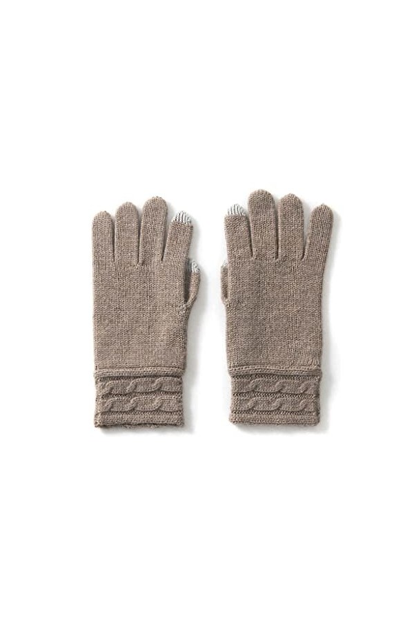 YIAAN Épaissir Gants Gants dhiver for Femmes Plus Velvet Gants Chauds À Écran Tactile Gants De Cyclisme Chauds et Résistants