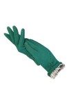 Gants dhiver pour femme en tissu cachemire inversé imitation fourrure de lapin Gants chauds épais