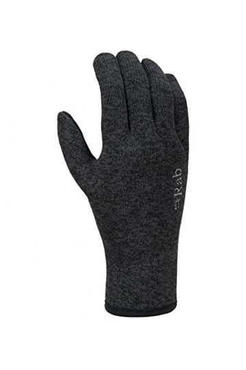 RAB Quest Infinium Gore-Tex Gants coupe-vent en polaire pour écran tactile pour la randonnée et le ski Anthracite Taille XS