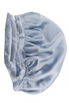 Desmend Bonnet de sommeil 100 % soie de mûrier naturelle 19 momme pour femme, bonnet de sommeil en soie avec rubans réglables