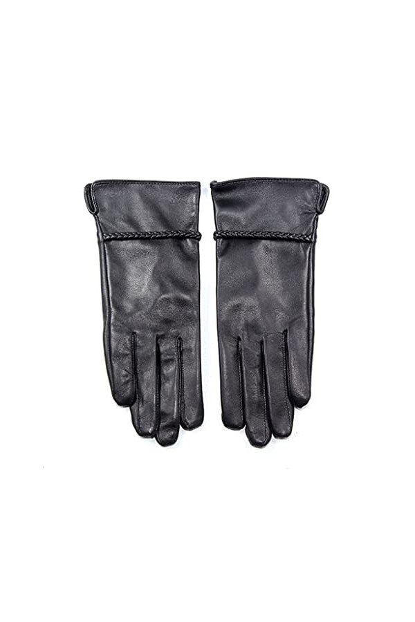ZAJ Garder au chaud Gants dhiver for femmes - Gants de peau de mouton chauds avec doublure en peluche en fausse fourrure - g