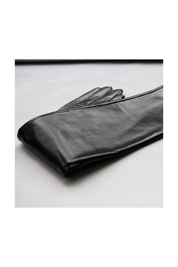 Focisa Gants Gloves Moufles Hiver Homme Femme Gants Femme Noirs Gants Longs Coudières 4050 Cm Mitaines Femme pour Rester Au C