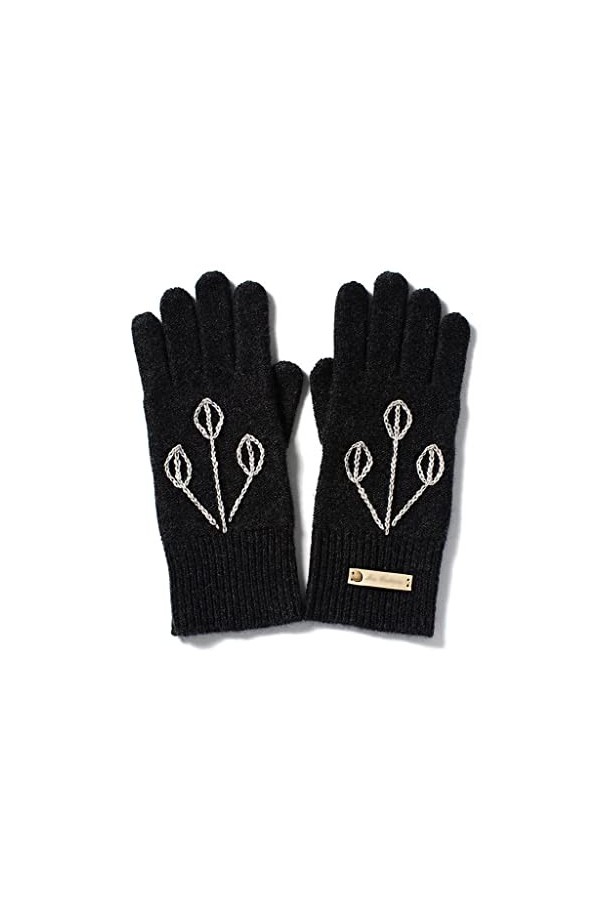 Gants dhiver pour Hommes/Femmes Womens Hiver Chaud Cachemire tricoté Bras Chaleureux Soft Sympa Doux avec Motif Gants de Mou