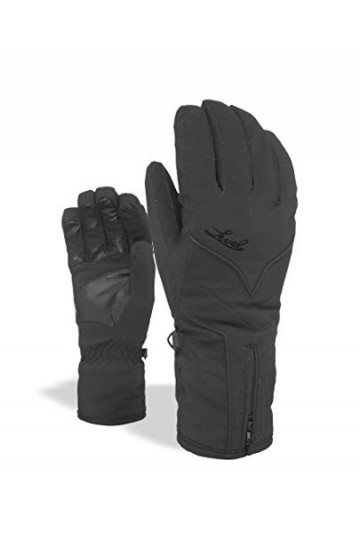 Level Liberty Gants Femme, Noir, FR : S Taille Fabricant : 7 