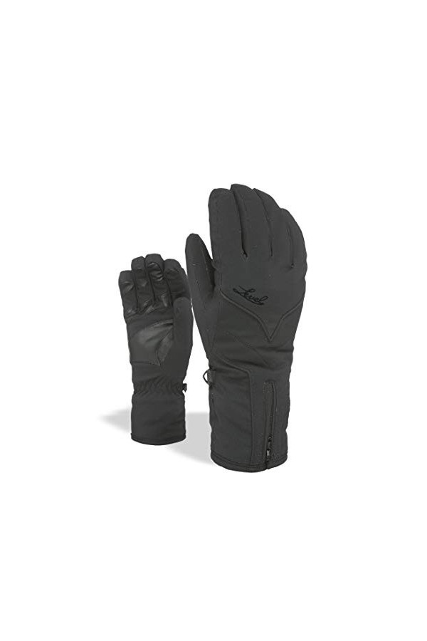 Level Liberty Gants Femme, Noir, FR : S Taille Fabricant : 7 