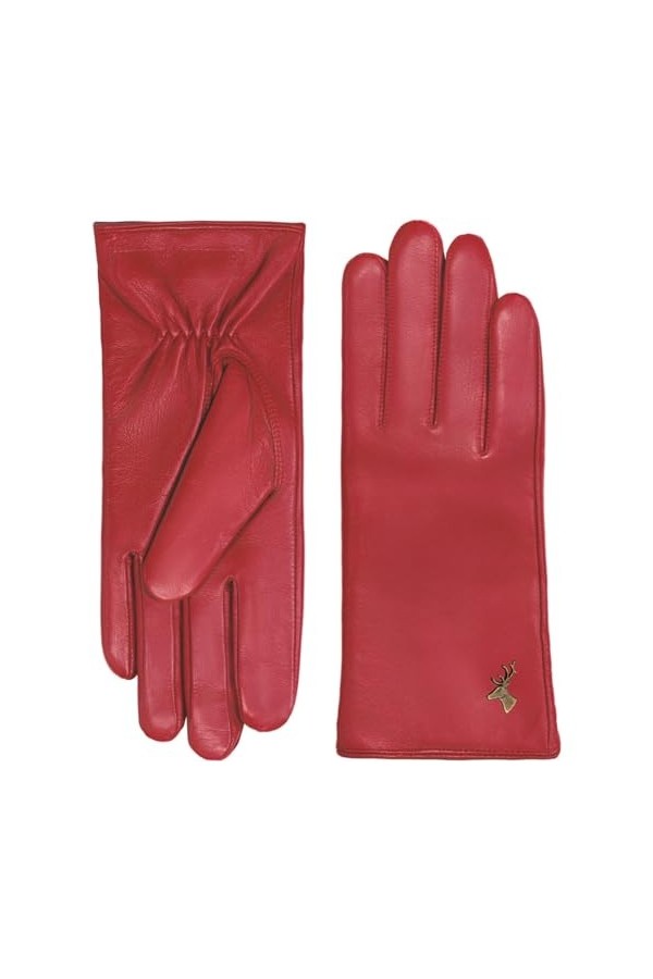 Schwartz & von Halen Gants Femme - Bardot - 100% en cuir de mouton nappa - doublure de luxe en cachemire 15% et laine 85