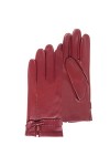Isotoner Gants femme cuir dagneau avec nœud plat - doublés soie
