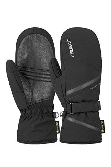 Reusch Gants de Ski/Snowboard Alexa GTX - Noir/argenté - Taille 6