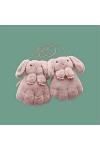 Gants Chauds, vélo Mignon pour Femmes en Automne et en Hiver, Gants Chauds épais en Peluche en Hiver Taille a, Taille Moyenn