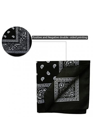 Set de 3 Pcs Bandanas, Hair Band, Unisexe Nouveauté Print Head Wrap Wristband for Outdoor Sports Randonnée Escalade