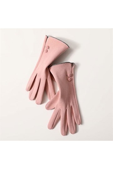 Gants Chauds, écran Tactile dhiver féminin résistant au Glissement et à lusure pour la Conduite de bicyclettes extérieures 