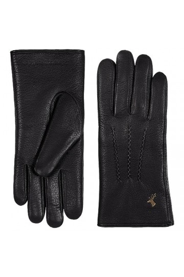 Schwartz & von Halen Gants Femme - Alessandra - 100% cuir de chèvre nappa - doublure de luxe en laine dagneau - Noir S - 7