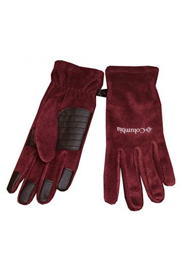 Columbia Women Agent Heat III Omni-Heat Thermal Reflective Fleece Gloves S, Wine 
