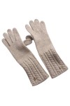 Gants dhiver Hiver chaud en tricot Longue Section tactile écran tactile Mesdames doigt pleine Gants Confort gants dhiver mo