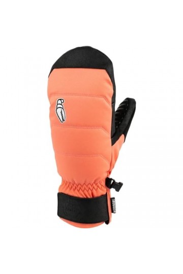 Crab Grab Moufles Snuggler - Femme, corail, Large