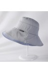 FEOYA Casquette Solaire Fille en Coton Protégé en Plein Air Anti-UV Coupe-Vent Noeud Papillon Respirant Pliable Doux Confort 