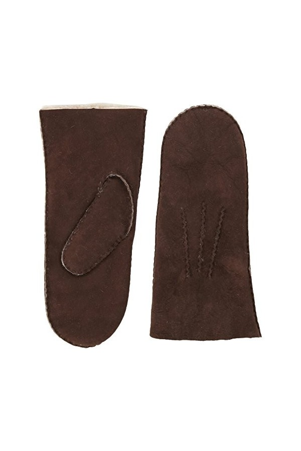 Roeckl Moufles Peau dAgneau gants en cuir 6 1/2 HS - marron 