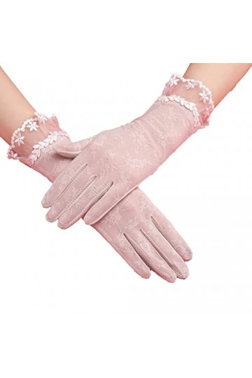 N/A Gants dété pour femme - Moufles fines antidérapantes pour écran tactile - Gants respirants couleur : A, taille unique 