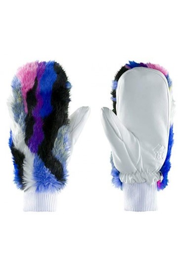 Zanier W Fashion Moufles en duvet pour femme Blanc Taille 7,5