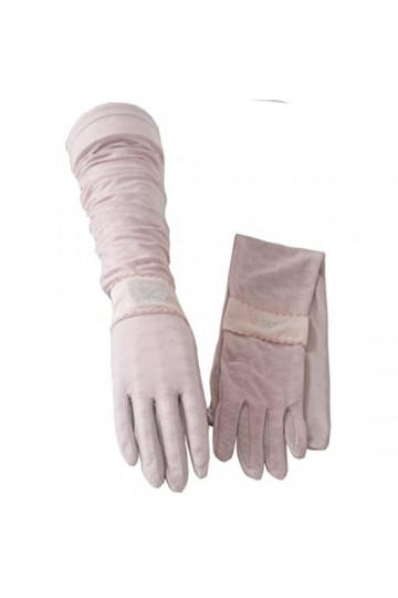 YANYUESHOP Ice-Sleeve Gants de Conduite dété pour Femmes Manches Longues ICY Manches Protège-Bras Color : A, Size : 55 * 8.