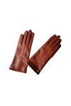 YIAAN Épaissir Gants Gants en Cuir Equitation dhiver Gants Chauds en Polaire Doux À Écran Tactile Chauds et Résistants Colo