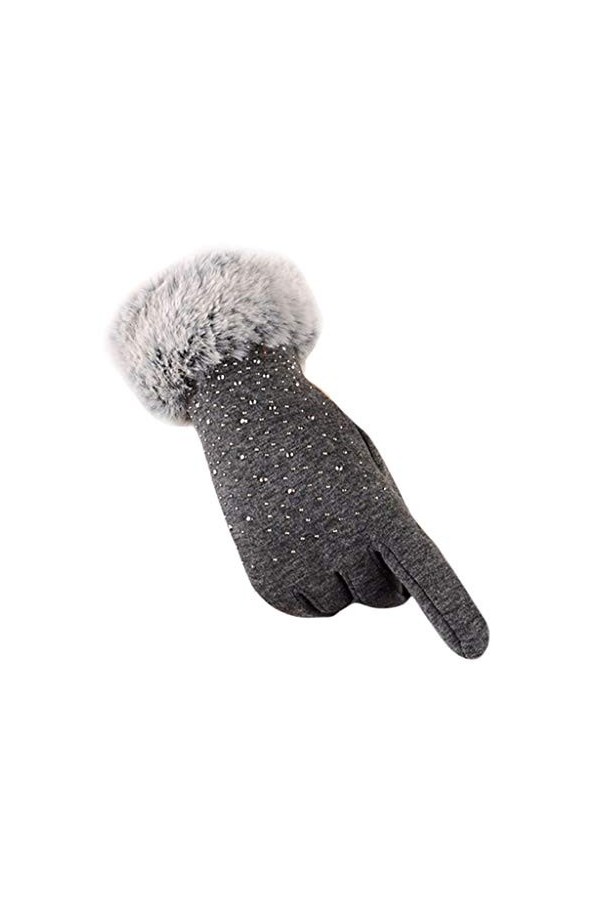 1PC femmes mode hiver Sport de plein air gants chauds femmes mode hiver automne Sport de plein air gants chauds coton