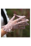 Gants à écran Tactile en Dentelle Crème Solaire dété Dames Conduite Antidérapant Cyclisme Dentelle Gants en Feuille de Lotus
