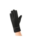 Gants Chauds, écran Tactile Chaud pour Femmes en Hiver épaissi et Velours imperméable Gants de vélo élégants Gants Doux Viol
