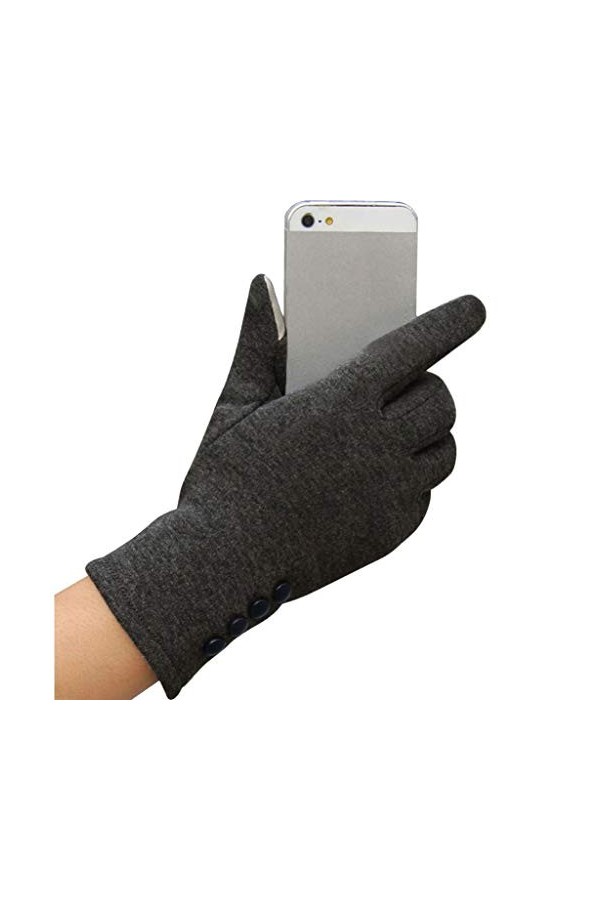 TWDYC Mode Womens Hiver Sport extérieur Gants Chauds Hiver Sport Sport extérieur Gants de Chaleur Gants de téléphone Portable