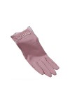 YANYUESHOP Gants dété pour Femme Respirant Équitation Femme Conduite Écran Tactile Soie Glacée Dentelle Fine Color : A, Siz