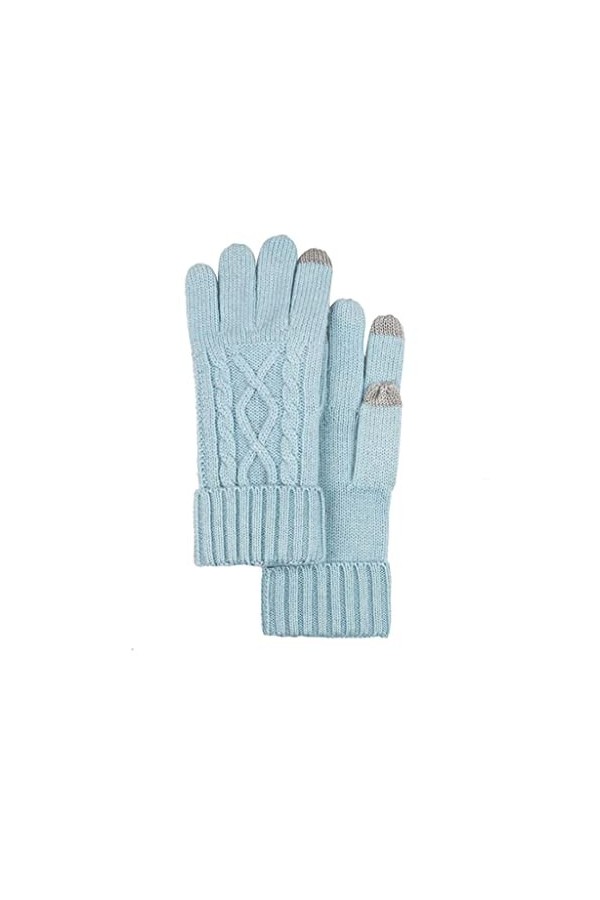 YIAAN Épaissir Gants Gants dhiver for Femmes Gants Tricotés De Haute Qualité Gants À Écran Tactile Chaud for La Course À Pie