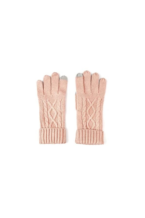 YIAAN Épaissir Gants Gants dhiver for Femmes Gants Tricotés De Haute Qualité Gants À Écran Tactile Chaud for La Course À Pie