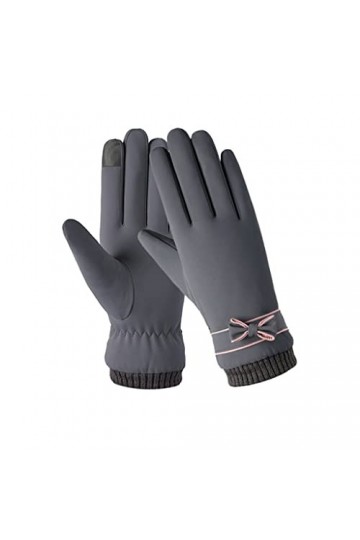 LSDJGDDE Les Gants for Femmes Portent des Gants Chauds en Peluche en Hiver, écran Tactile for Femmes, Gants de Femmes moelleu