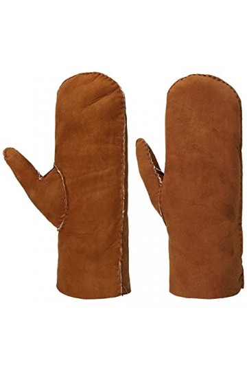 Caridei Moufles en Cuir moufles 7 HS - cognac 