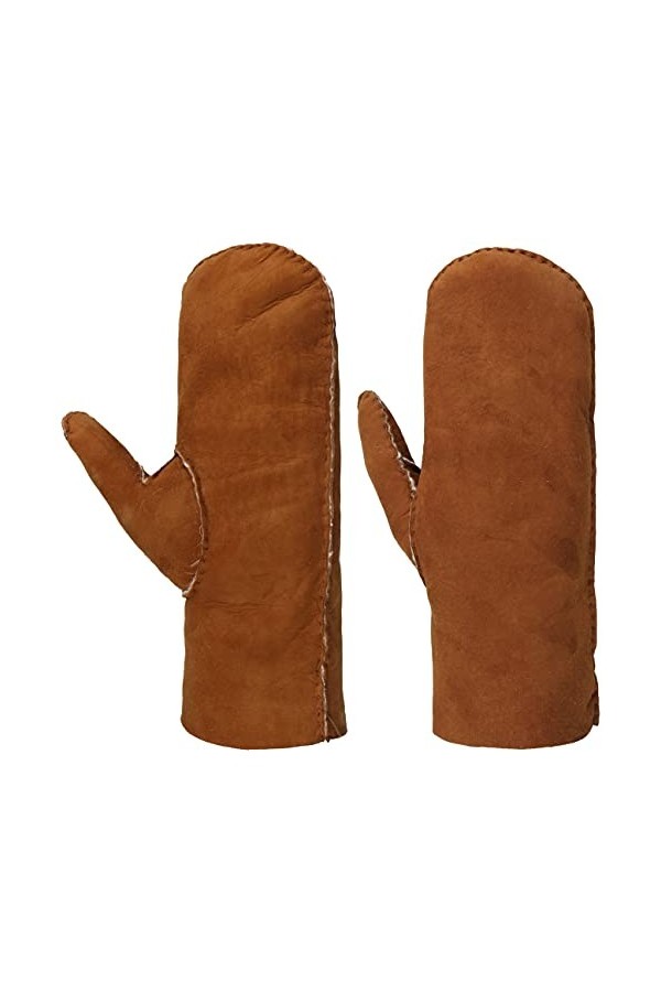 Caridei Moufles en Cuir moufles 7 HS - cognac 