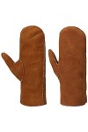 Caridei Moufles en Cuir moufles 7 HS - cognac 