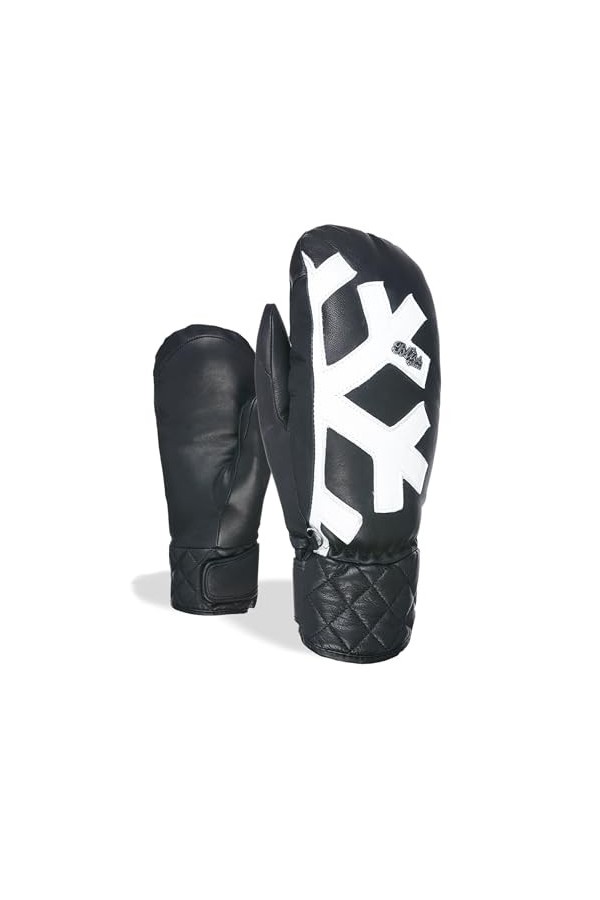 Level Coco Mitt Gants, Noir, s Femme