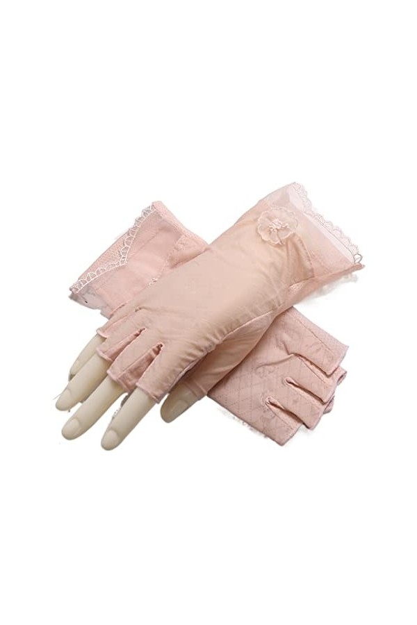 Gants dété en dentelle fine pour femmes